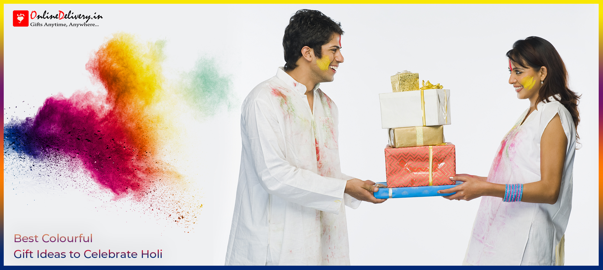 What Are the Best Colourful Gift Ideas to Celebrate Holi